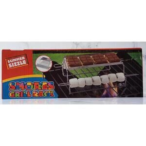 Summer Sizzle S’mores Grill Rack – Marshmallow Roasting & Chocolate Melting Tool